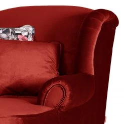 Ridgevalley Fauteuil bergère Lusse - Velours - Rouge cerise -Pas Cher Fauteuils Magasin 1000205804 200227 16253000388 DETAILS P000000001000205804