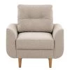 Norrwood Fauteuil Kaavi I - Tissu - Tissu Voer: Gris clair -Pas Cher Fauteuils Magasin 1000207227 200520 14265500270 IMAGE P000000001000207227