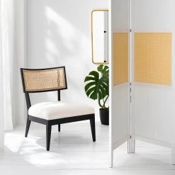 Jack & Alice Fauteuil Burke I - Tissu - Crème -Pas Cher Fauteuils Magasin 1000208589 210310 12432700001 MOOD DETAILS P000000001000208589 mood