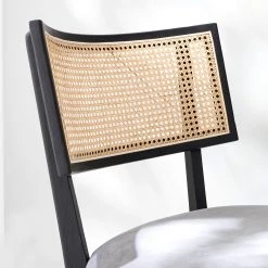 Jack & Alice Fauteuil Burke II - Velours - Gris -Pas Cher Fauteuils Magasin 1000208625 210310 12433600010 DETAILS P000000001000208625