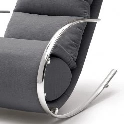 Fredriks Rocking chair Fox - Tissu structuré - Gris -Pas Cher Fauteuils Magasin 1000208768 201204 11273800022 DETAILS P000000001000208768