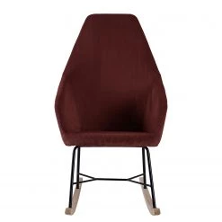 Mørteens Rocking chair Kumia II - Velours - Bordeaux -Pas Cher Fauteuils Magasin 1000208968 210203 15363500002 DETAILS P000000001000208968