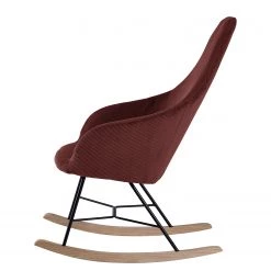 Mørteens Rocking chair Kumia II - Velours - Bordeaux -Pas Cher Fauteuils Magasin 1000208968 210203 15363700003 DETAILS P000000001000208968