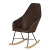 Mørteens Rocking chair Kumia I - Aspect cuir vieilli - Marron -Pas Cher Fauteuils Magasin 1000208983 210302 06065500001 IMAGE P000000001000208983