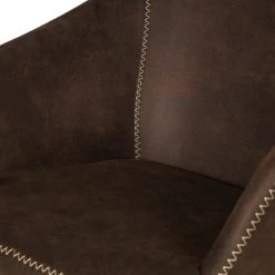 Mørteens Rocking chair Kumia I - Aspect cuir vieilli - Marron -Pas Cher Fauteuils Magasin 1000208983 210302 06065700009 DETAILS P000000001000208983