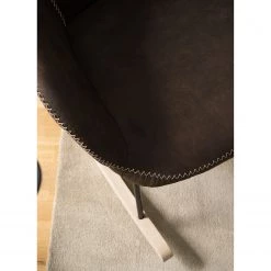 Mørteens Rocking chair Kumia I - Aspect cuir vieilli - Marron -Pas Cher Fauteuils Magasin 1000208983 210426 12270600006 DETAILS P000000001000208983