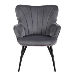 Mørteens Fauteuil Boltby I - Velours - Anthracite -Pas Cher Fauteuils Magasin 1000209128 200415 11582000004 DETAILS P000000001000209128