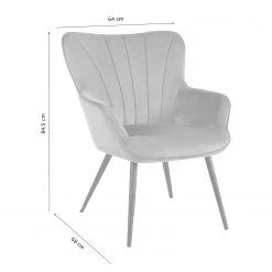 Mørteens Fauteuil Boltby I - Velours - Anthracite -Pas Cher Fauteuils Magasin 1000209128 200415 11582500010 SKETCH DETAILS P000000001000209128 sketch