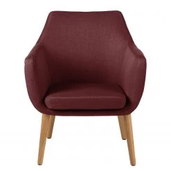 Mørteens Fauteuil Nicholas - Tissu - Rouge foncé -Pas Cher Fauteuils Magasin 1000213141 201204 06192400020 DETAILS P000000001000213141