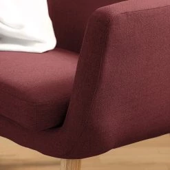 Mørteens Fauteuil Nicholas - Tissu - Rouge foncé -Pas Cher Fauteuils Magasin 1000213141 201204 06193600029 DETAILS P000000001000213141