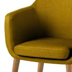 Mørteens Fauteuil Nicholas - Tissu - Jaune curry -Pas Cher Fauteuils Magasin 1000213182 201204 06194400040 DETAILS P000000001000213182