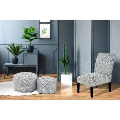 Kayoom Chaises capitonnées Indira III - Tissu / Hêtre massif - Noir / Blanc 10 Kayoom Chaises capitonnées Indira III - Tissu / Hêtre massif - Noir / Blanc -Pas Cher Fauteuils Magasin 1000214214 200529 06060700267 MOOD DETAILS P000000001000214214 mood