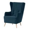 Fredriks Fauteuil Bonham - Velours - Bleu marine 2 Fredriks Fauteuil Bonham - Velours - Bleu marine -Pas Cher Fauteuils Magasin 1000215336 201209 18161800132 IMAGE P000000001000215336