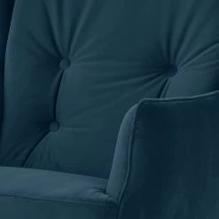 Fredriks Fauteuil Bonham - Velours - Bleu marine -Pas Cher Fauteuils Magasin 1000215336 201209 18161800136 DETAILS P000000001000215336