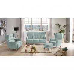 Fredriks Fauteuil Bonham I - Bleu pastel -Pas Cher Fauteuils Magasin 1000215573 201209 18171000827 MOOD DETAILS P000000001000215573 mood