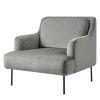 Fredriks Fauteuil Bleecker - Velours - Gris -Pas Cher Fauteuils Magasin 1000216232 210107 16315300282 IMAGE P000000001000216232