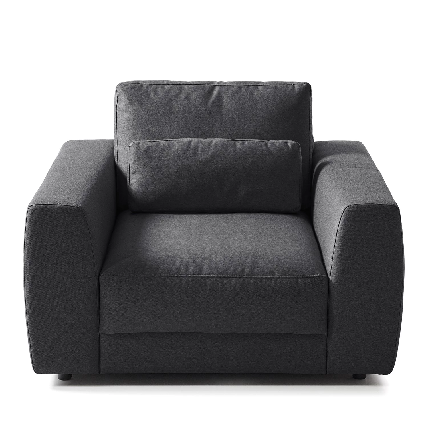 Studio Copenhagen Fauteuil Willows - Tissu Anda II : Gris 6 Studio Copenhagen Fauteuil Willows - Tissu Anda II : Gris – Image 4