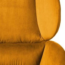 Studio Copenhagen Fauteuil Marols - Velours Shyla: Orange jaune - Chêne clair -Pas Cher Fauteuils Magasin 1000217270 201117 15583900149 DETAILS P000000001000217270