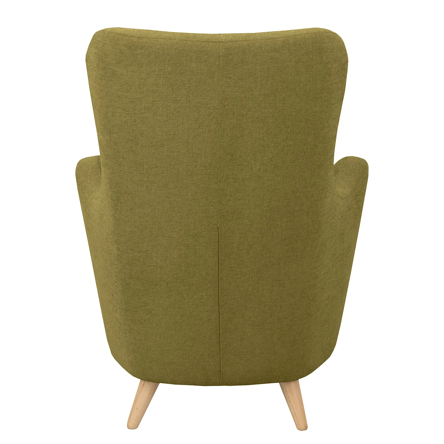 Fauteuil Moulton - Tissu structuré Talta: Vert olive 7 Fauteuil Moulton - Tissu structuré Talta: Vert olive – Image 5