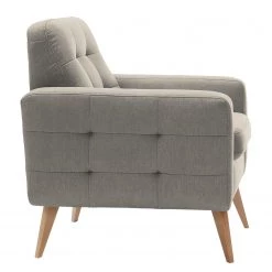Fredriks Fauteuil Cropwell - Tissu - Tissu Ramse: Marron clair -Pas Cher Fauteuils Magasin 1000225167 210305 12302500245 DETAILS P000000001000225167