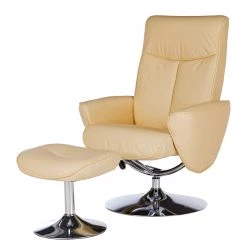 Modoform Fauteuil de relaxation Vincenzo - Crème