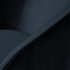 Ridgevalley Fauteuil Volonne - Velours Ravi: Bleu foncé -Pas Cher Fauteuils Magasin 1000227292 210319 14052200045 DETAILS P000000001000227292