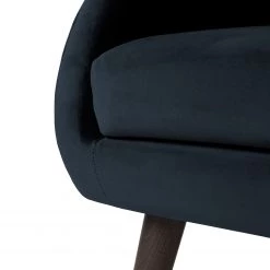 Ridgevalley Fauteuil Volonne - Velours Ravi: Bleu foncé -Pas Cher Fauteuils Magasin 1000227292 210319 14052200046 DETAILS P000000001000227292