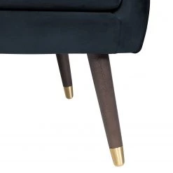 Ridgevalley Fauteuil Volonne - Velours Ravi: Bleu foncé -Pas Cher Fauteuils Magasin 1000227292 210319 14052300048 DETAILS P000000001000227292