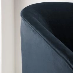 Ridgevalley Fauteuil Volonne - Velours Ravi: Bleu foncé -Pas Cher Fauteuils Magasin 1000227292 210325 06594200027 DETAILS P000000001000227292