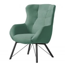 Loftscape Fauteuil Newfield - Tissu - Tissu Mori: Vert menthe