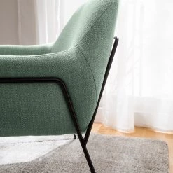 Red Living Fauteuil Culin - Tissu Noela: Gris menthe -Pas Cher Fauteuils Magasin 1000227475 210426 12403800133 DETAILS P000000001000227475