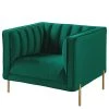 Jack & Alice Fauteuil Borlo - Vert foncé -Pas Cher Fauteuils Magasin 1000227603 210702 06192200041 IMAGE P000000001000227603