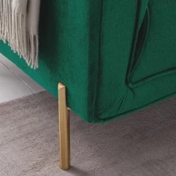 Jack & Alice Fauteuil Borlo - Vert foncé -Pas Cher Fauteuils Magasin 1000227603 210702 06194400072 DETAILS P000000001000227603