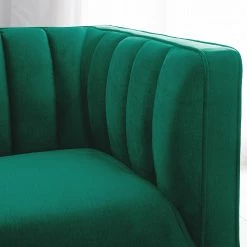 Jack & Alice Fauteuil Borlo - Vert foncé -Pas Cher Fauteuils Magasin 1000227603 210702 06194400074 DETAILS P000000001000227603