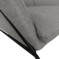 Ars manufacti Fauteuil Belval - Tissu Saba: Gris clair -Pas Cher Fauteuils Magasin 1000231824 210205 07271400098 DETAILS P000000001000231824