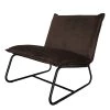 Ars manufacti Fauteuil Mazac - Velours Ravi: Marron foncé -Pas Cher Fauteuils Magasin 1000231850 210205 07310300218 IMAGE P000000001000231850