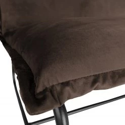 Ars manufacti Fauteuil Mazac - Velours Ravi: Marron foncé -Pas Cher Fauteuils Magasin 1000231850 210205 07311600225 DETAILS P000000001000231850