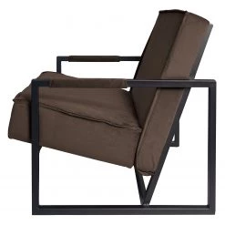 Ars manufacti Fauteuil Novella - Velours Ravi: Marron foncé -Pas Cher Fauteuils Magasin 1000231867 210205 07351800351 DETAILS P000000001000231867