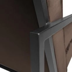 Ars manufacti Fauteuil Novella - Velours Ravi: Marron foncé -Pas Cher Fauteuils Magasin 1000231867 210205 07352900357 DETAILS P000000001000231867