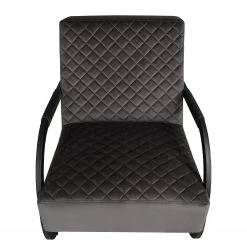 Ars manufacti Fauteuil Liez - Velours - Velours Ravi: Gris -Pas Cher Fauteuils Magasin 1000231882 210205 07402700509 DETAILS P000000001000231882