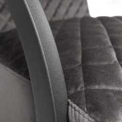 Ars manufacti Fauteuil Liez - Velours - Velours Ravi: Gris -Pas Cher Fauteuils Magasin 1000231882 210205 07403200511 DETAILS P000000001000231882