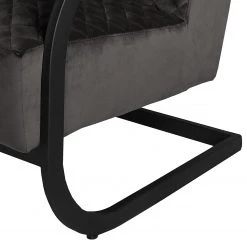Ars manufacti Fauteuil Liez - Velours - Velours Ravi: Gris -Pas Cher Fauteuils Magasin 1000231882 210205 07403600513 DETAILS P000000001000231882