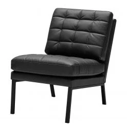Studio Copenhagen Fauteuil Chilli - Cuir Seija: Noir - Noir