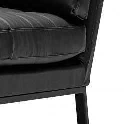 Studio Copenhagen Fauteuil Chilli - Cuir Seija: Noir - Noir -Pas Cher Fauteuils Magasin 1000238778 210121 14445400140 DETAILS P000000001000238778