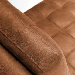 Studio Copenhagen Fauteuil Chilli - Microfibre Hila: Marron doré - Gris -Pas Cher Fauteuils Magasin 1000238780 210121 14445600159 DETAILS P000000001000238780