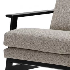 Studio Copenhagen Fauteuil Pepper - Tissu Shina: Gris clair - Noir -Pas Cher Fauteuils Magasin 1000238830 210121 14453100530 DETAILS P000000001000238830