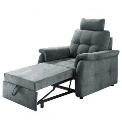 Loftscape Fauteuil de relaxation Lomme - Microfibre - Microfibre Ranu: Anthracite -Pas Cher Fauteuils Magasin 1000241652 210127 18085700096 DETAILS P000000001000241652