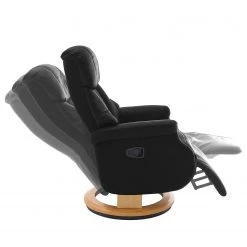 Modoform Fauteuil relax Grunewald II - Cuir véritable / Imitation cuir - Cuir Libi: Noir -Pas Cher Fauteuils Magasin 1000242727 210222 15090500017 DETAILS P000000001000242727