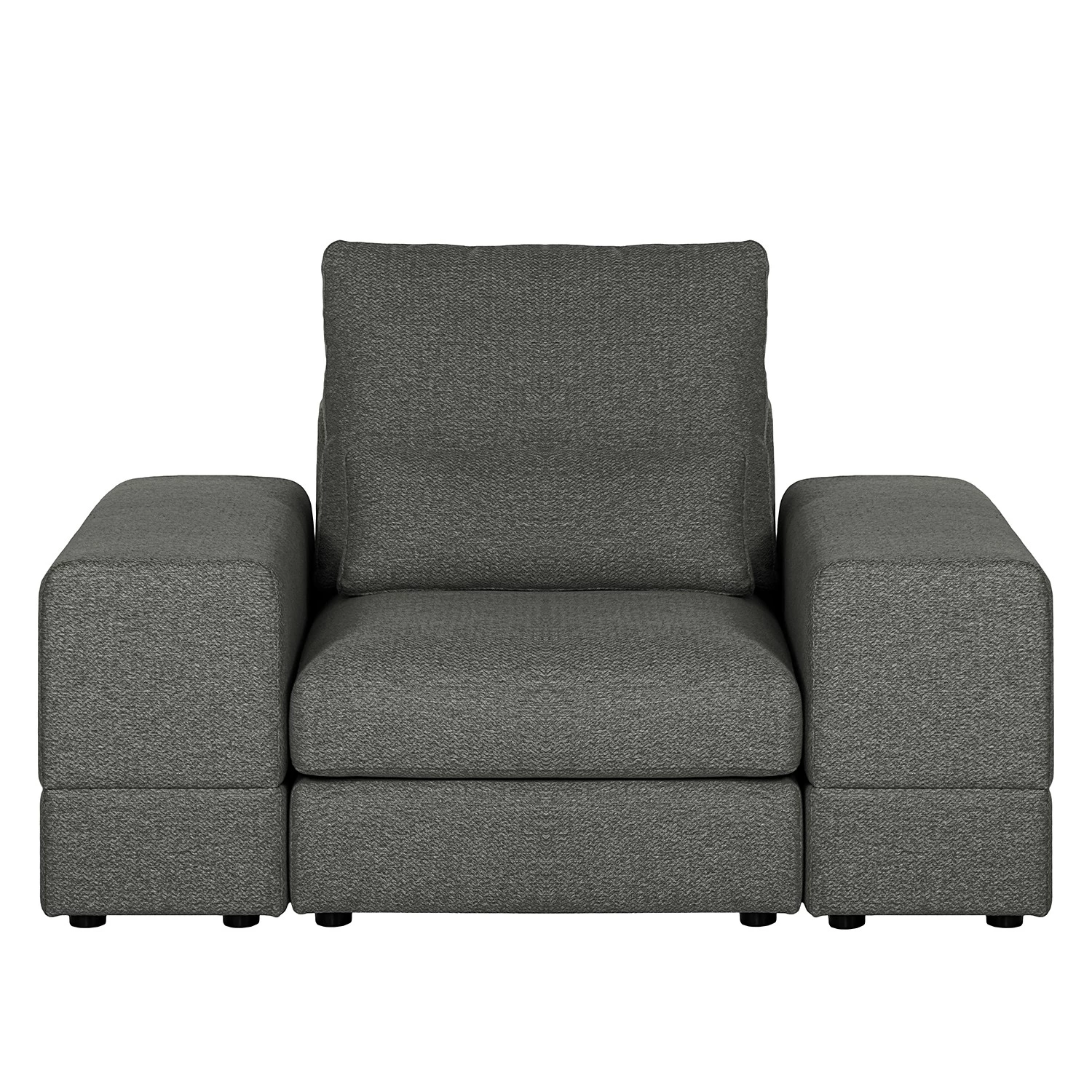 Fredriks Fauteuil XXL Gurat - Tissu - Tissu Sada: Gris 4 Fredriks Fauteuil XXL Gurat - Tissu - Tissu Sada: Gris – Image 2