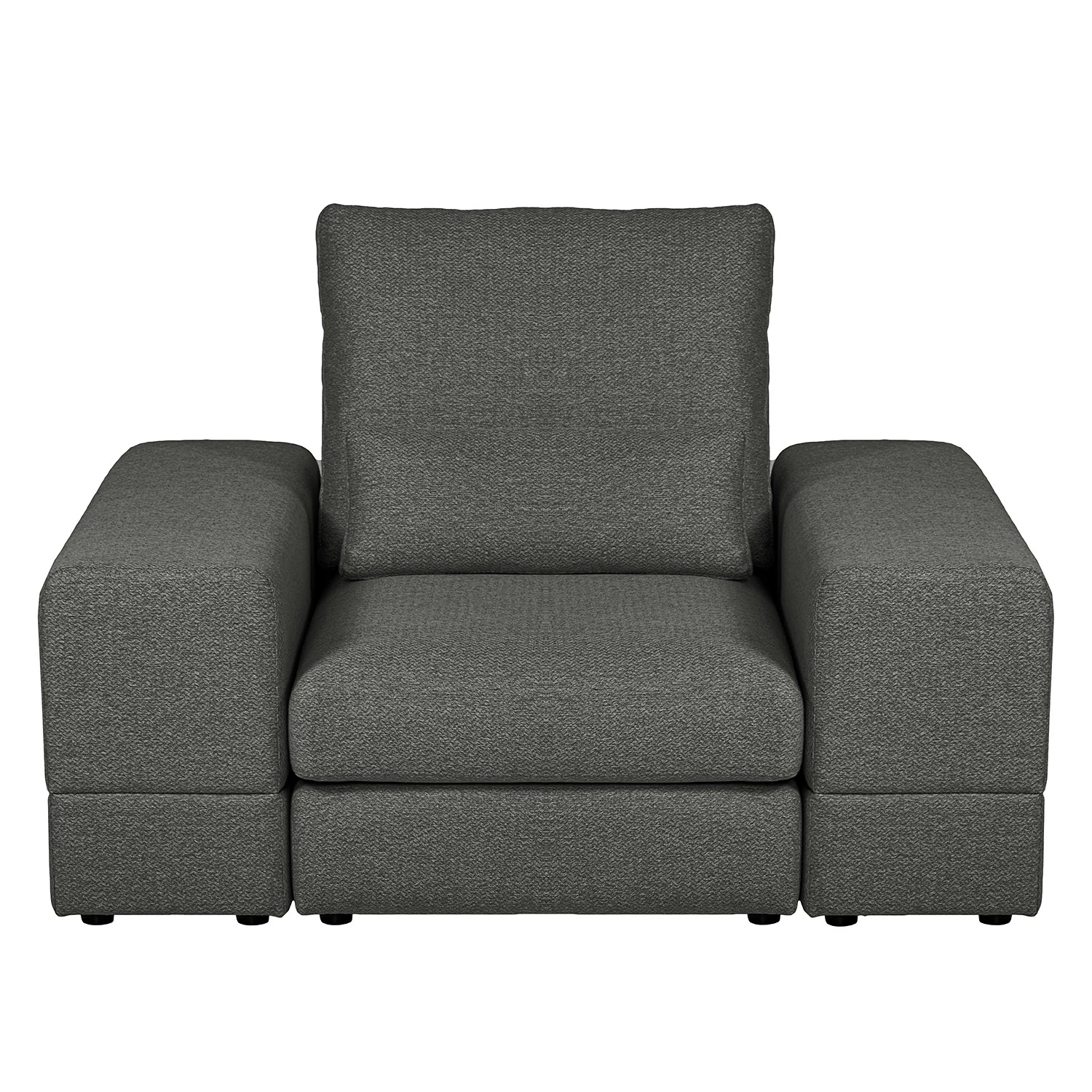 Fredriks Fauteuil XXL Gurat - Tissu - Tissu Sada: Gris 7 Fredriks Fauteuil XXL Gurat - Tissu - Tissu Sada: Gris – Image 5